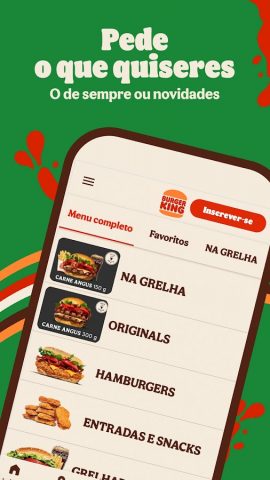 Burger King — Portugal для Android — скриншот 3