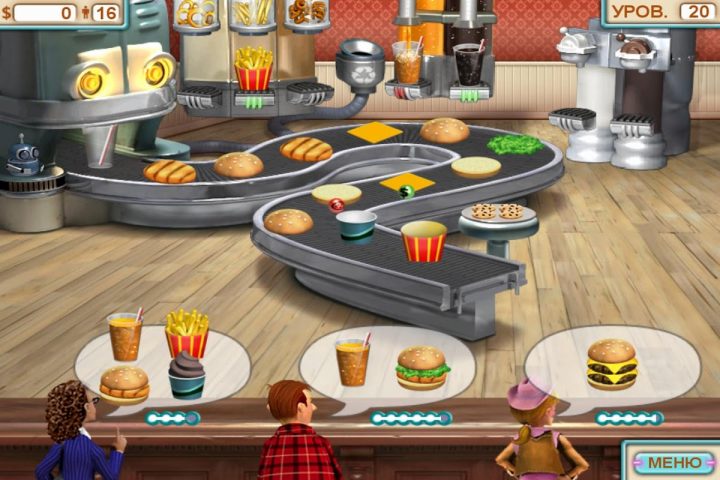 Burger Shop Deluxe для Android — скриншот 1