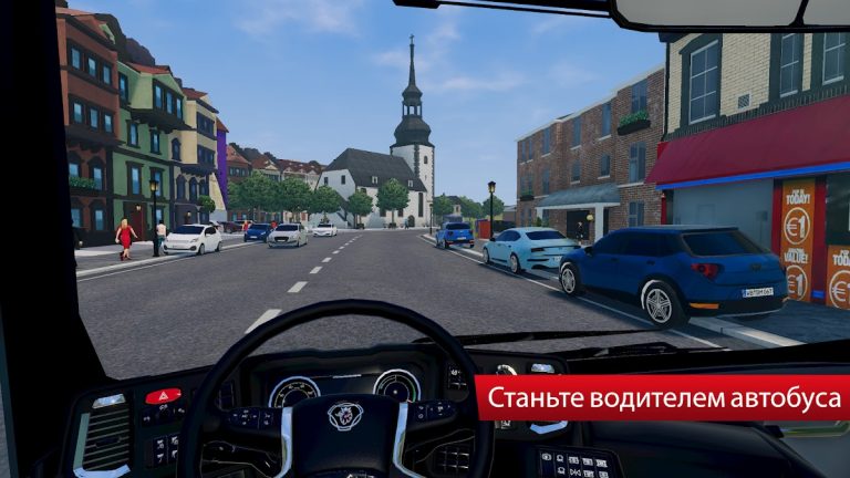 Bus Simulator City Ride Lite для Android — скриншот 2