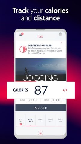 C25K® Couch to 5K: Run Trainer для Android — скриншот 3