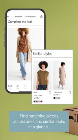C&A Fashion Online Shop для Android — скриншот 3