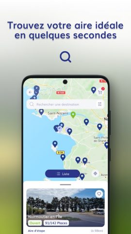 CAMPING-CAR-PARK для Android — скриншот 1