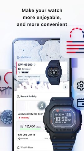 CASIO WATCHES для Android — скриншот 1