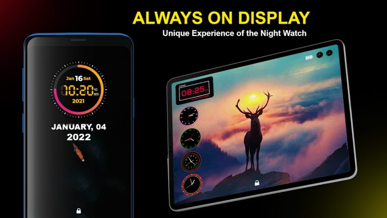 Часы на экране блокировки для Android — скриншот 5