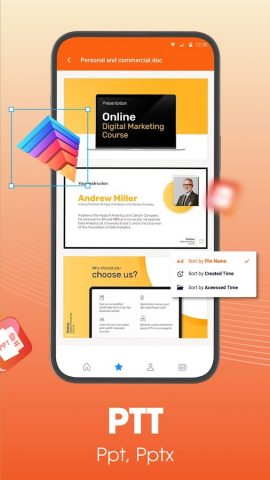 Читатель и Редактор Документов для Android — скриншот 5