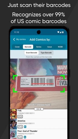 CLZ Comics comic book database для Android — скриншот 2