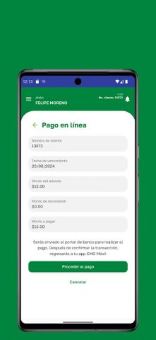 CMG Móvil для Android — скриншот 5