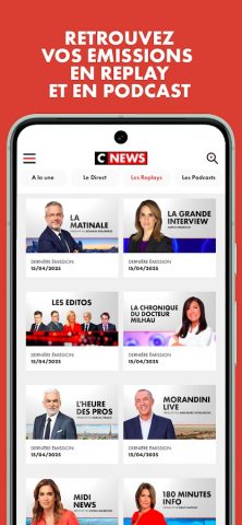 CNEWS — Toute l’Actu en direct для Android — скриншот 3