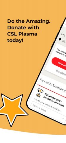 CSL Plasma для Android — скриншот 1
