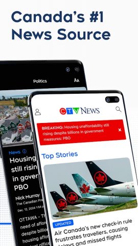 CTV News: Canada, Local, World для Android — скриншот 1