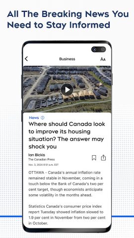 CTV News: Canada, Local, World для Android — скриншот 3