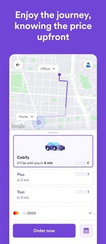 Cabify для Android — скриншот 5