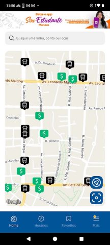 Cadê Meu Ônibus — Manaus для Android — скриншот 2