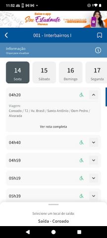 Cadê Meu Ônibus — Manaus для Android — скриншот 4