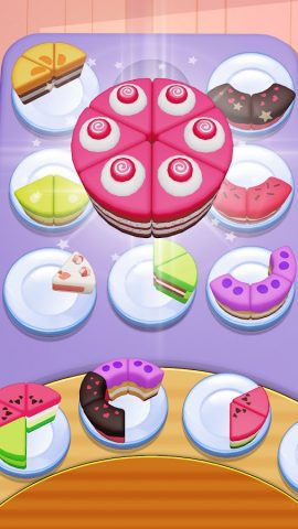 Cake Sort — Сортировка тортов для Android — скриншот 1