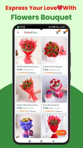 CakeFizz: Online Cake Delivery для Android — скриншот 3