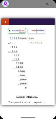 Calculadora Alicia Mejorada для Android — скриншот 3