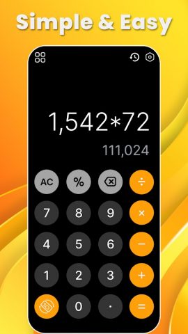 Calculator для Android — скриншот 1