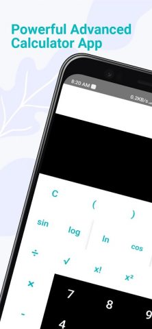 Calculator Pro для Android — скриншот 1