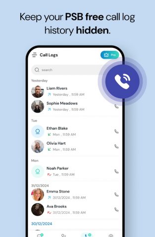 Calculator Pro+ — Private SMS для Android — скриншот 4