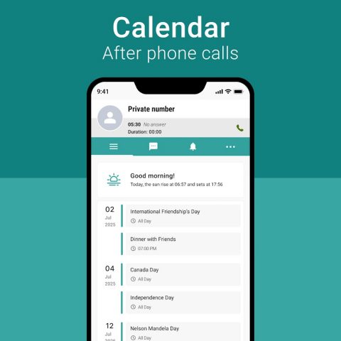 Calendar 2026 для Android — скриншот 5