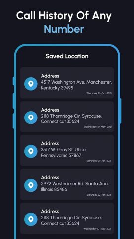 Call History Of Any Number для Android — скриншот 3