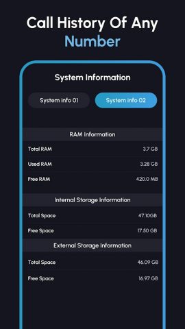 Call History Of Any Number для Android — скриншот 4