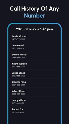 Call History Of Any Number для Android — скриншот 5