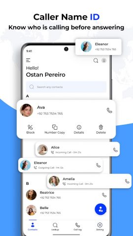 Number Tracker: Caller Name ID для Android — скриншот 2