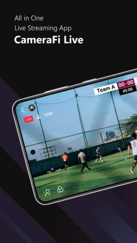 CameraFi Live для Android — скриншот 1