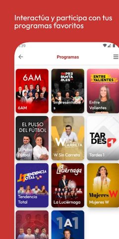 Canal 1 для Android — скриншот 3