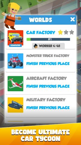 Car Factory : Build the Car для Android — скриншот 4