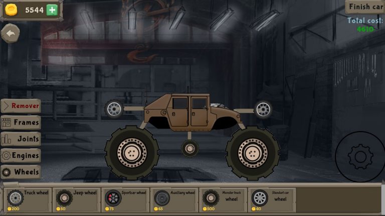Car constructor для Android — скриншот 2