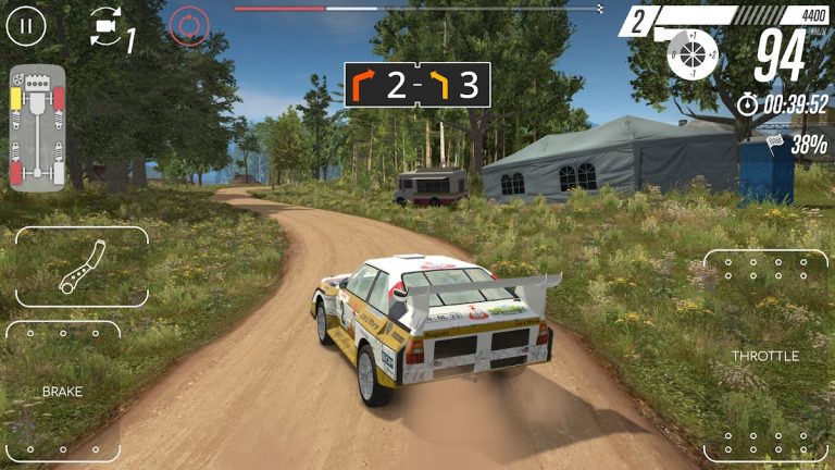 CarX Rally для Android — скриншот 2