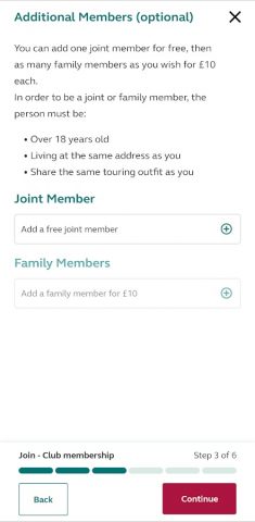 Caravan and Motorhome Club для Android — скриншот 4