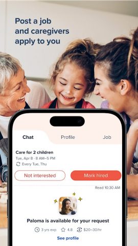 Care.com: Hire Caregivers для Android — скриншот 4