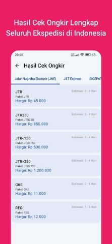 Cari Resi — Mudah dan Akurat для Android — скриншот 5