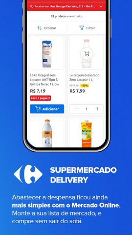 Carrefour: Shopping e Mercado для Android — скриншот 3