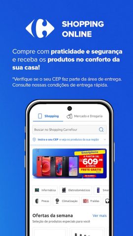 Carrefour: Shopping e Mercado для Android — скриншот 5