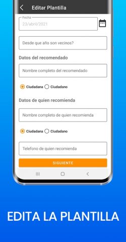 Carta de recomendacion для Android — скриншот 4