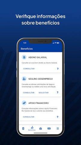 Carteira de Trabalho Digital для Android — скриншот 3