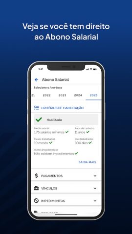 Carteira de Trabalho Digital для Android — скриншот 4