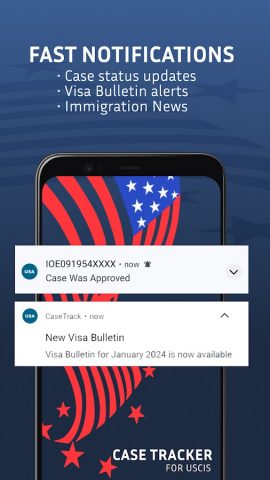 Case Tracker US Immigration для Android — скриншот 4