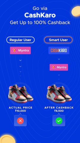 CashKaro — Cashback & Coupons для Android — скриншот 3