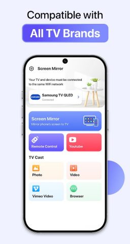 Cast to TV & Screen Mirroring для Android — скриншот 3
