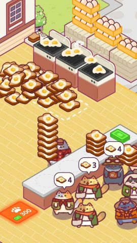 Cat Snack Bar:кошки игры для Android — скриншот 5