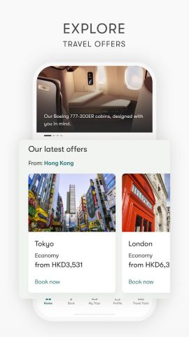 Cathay Pacific для Android — скриншот 3