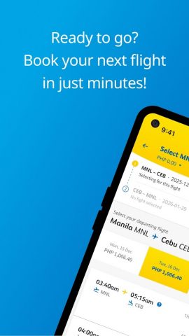 Cebu Pacific для Android — скриншот 1