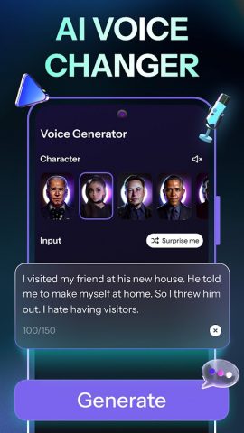 Celebs AI text to voice clone — скриншот 1
