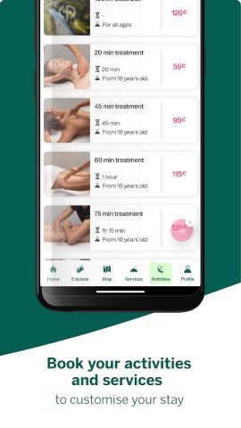 Center Parcs для Android — скриншот 4